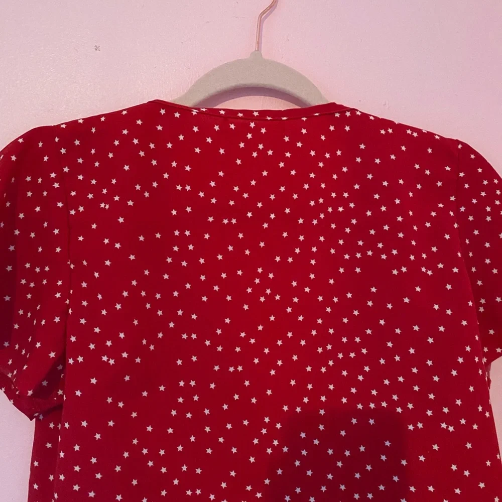 Red crop top - Picture 6 of 6